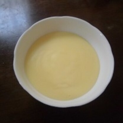 豆乳のやさしい甘みがコーンスープにぴったりです♪
体が温まるスープですね。